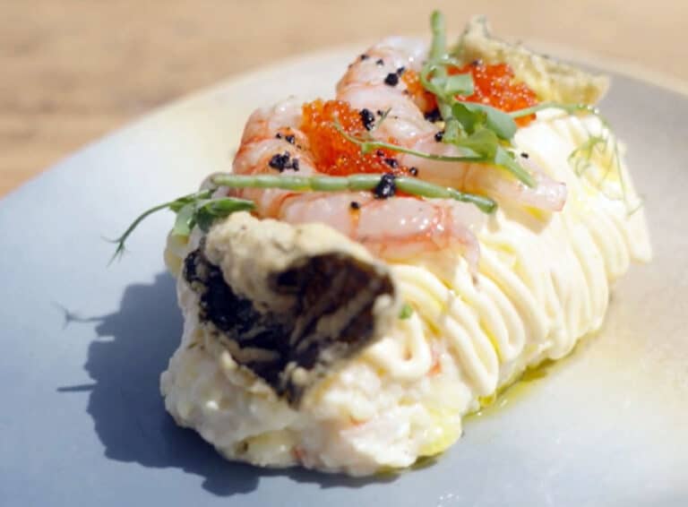 Ensaladilla de gamba roja